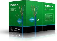 CABO UTP 4P CAT5E CM AZ RL 100M