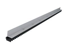 CREMALHEIRA ALUMINIO C/GOMOS DE ABS 1,0M