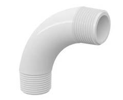 CURVA PVC ROSCA 1/2' - 90 GRAUS