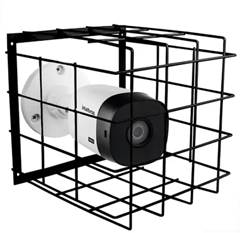 GRADE PROTECAO P/CAMERAS GRANDE - PRETO