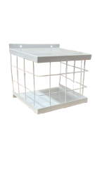 GRADE PROTECAO P/CAMERAS GRANDE - BRANCA