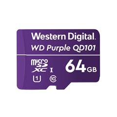 CARTAO MICRO SD 64GB - WD PURPLE