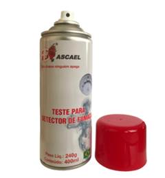 SPRAY 400ML TESTE DETECTOR DE FUMACA 