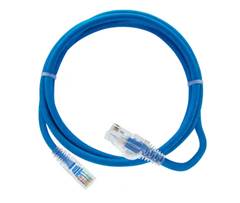 PATCH CORD CAT6 2,5M - AZUL 