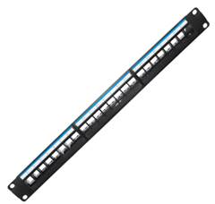 PATCH PANEL DESCARREGADO 24 PORTAS C/ GU