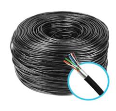 CABO 4P AL CAIXA 300M - PRETO