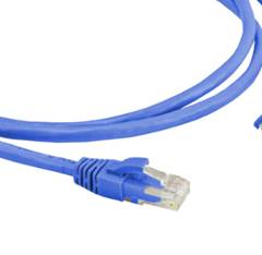 PATCH CORD CAT5e 2,5M - AZUL 