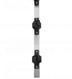 HASTE ALUM. QUAD. FRISADA 25X25 C/6 ISOL