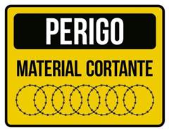 PLACA ADVERTENCIA P/CONCERTINA