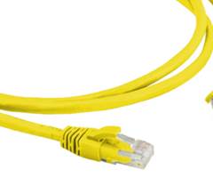PATCH CORD CAT5e 2,5M - AMARELO 
