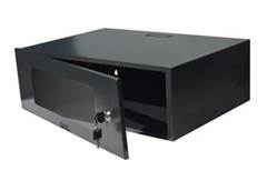 RACK PAREDE 15” 3U PARA CFTV C/ VISOR PT