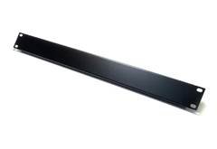PLACA CEGA 1U 19” PRETO