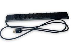 CALHA 1U X 19 - 12 TOMADAS 20A PT