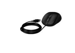 MOUSE COM FIO PRETO - MCI10 