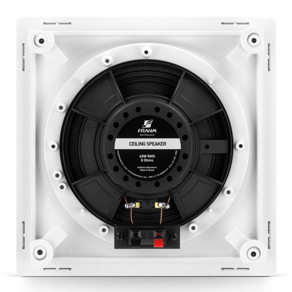 Quadrad CAIXA DE SOM QUADRAD EMBUTIR CS6” FR 40W | KGMLAN Distribuidora