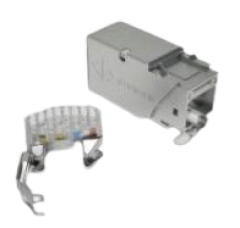CONECTOR FEMEA RJ45 CAT6A P/PPANEL ZMAX
