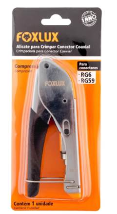 ALICATE DE COMPRESSAO ACR6 RG6/RG59