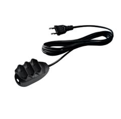 EXTENSAO 3TOM/2PIN 10A 5M PT - EXT 2005