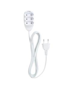 EXTENSAO 3TOM/2PIN 10A 5M BR - EXT 2005
