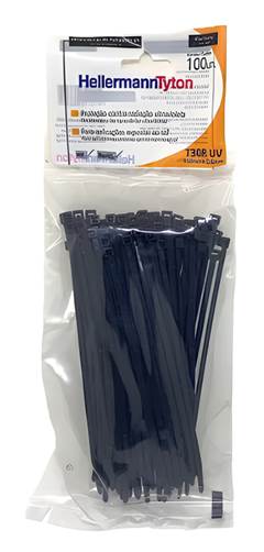 ABRACADEIRA T30R UV PRETA 150 X 3,6MM