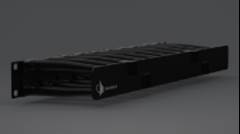 GUIA DE CABOS HORIZONTAL  19” 1UX101MM