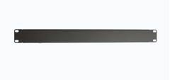 PLACA CEGA 1U 19” PRETO
