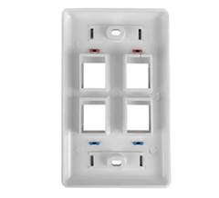 ESPELHO 4x2 P/ 4 POSICOES BRANCO 