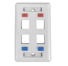 ESPELHO 4x2 P/ 4 POSICOES BRANCO 