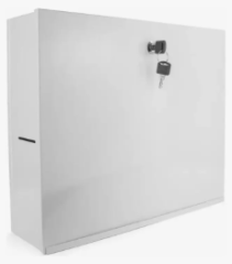 RACK PAREDE VERTICAL PARA DVR - BRANCO