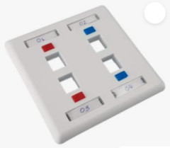 ESPELHO 4X4 P/ 4 POSICOES BRANCO