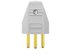 PLUGUE MACHO 2P+T  10A 250V BC