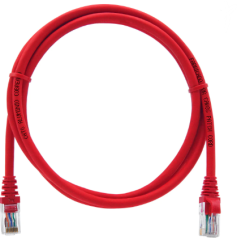 PATCH CORD CAT6 1,5M LSZH - VERMELHO