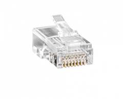 CONECTOR PASSAGEM RJ45 CAT5E MACHO-50PCT