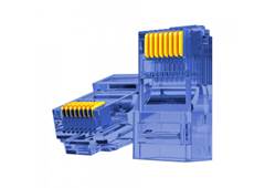 CONECTOR MACHO RJ45 CAT6 AZUL