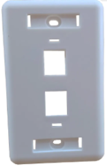 ESPELHO 4x2 P/ 2 POSICOES BRANCO