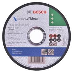 DISCO DE CORTE METAL/INOX STD 115X1,0MM