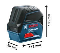 NIVEL A LASER GCL2-15 C/ GANCHO E MALETA