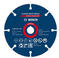 DISCO DE CORTE CARBIDE. MULTIWHEEL 115MM