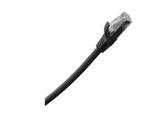 PATCH CORD CAT5E 1,0M - PRETO 4P