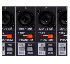 MESA DE SOM 8 CANAIS SM0803UX