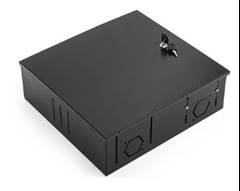 RACK PAREDE VERTICAL PARA DVR - PRETO