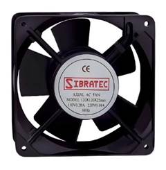 VENTILADOR 12X12X2,5 PLAST. BIVOLT