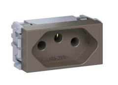 MOD TOMADA 2P+T 10A ESATTA ARGILA