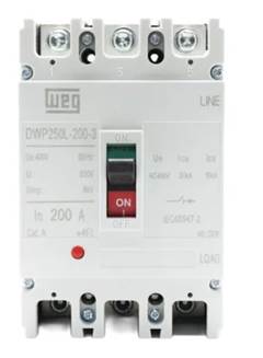 DISJUNTOR CX MOLDADA DWP250L-200-3 200A