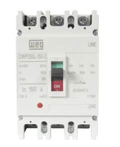 DISJUNTOR CX MOLDADA DWP250L-150-3 150A