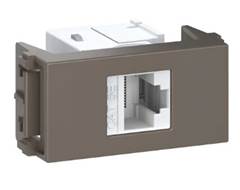 TOMADA COMUNIC RJ45 CAT5E ESATTA ARGILA