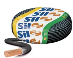 CABO FLEX 750V 2,5MM PRETO