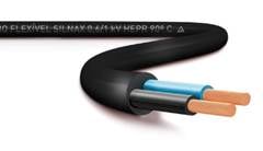 CABO FLEX SIL.0,6/1KV HEPR 90C 2X2,50 PT