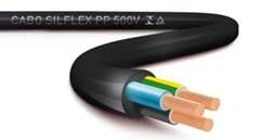 CABO SILFLEX PP 500V  3X1,00 PRETO