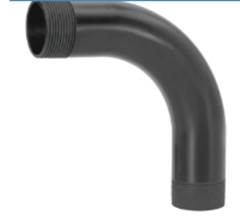 CURVA ROSCA PVC 1.1/2X90